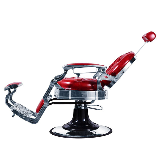 Vintage Red × Silver Frame