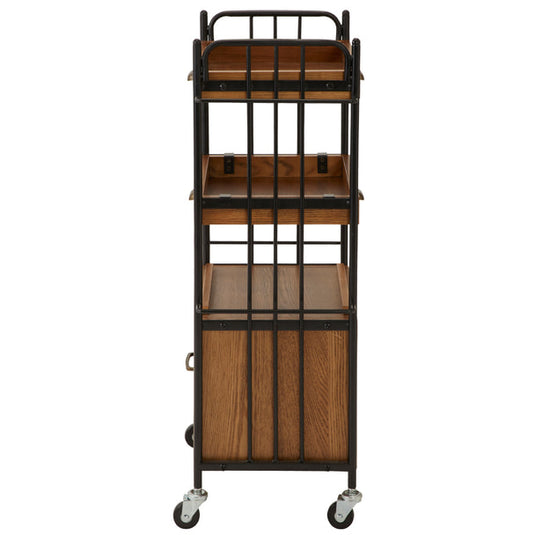 Shabby Chic Line Antique Wooden Wagon DIAN Type Box (2 color choices)