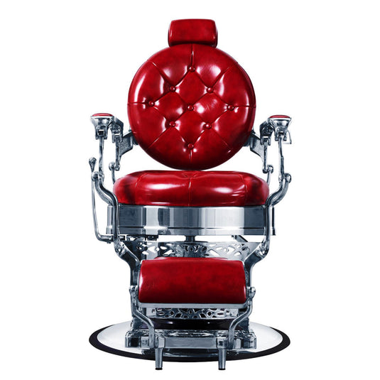 Vintage Red × Silver Frame