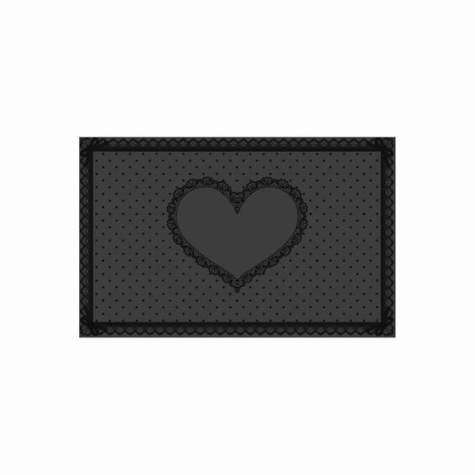 Silicone Nail Mat Black x Black 45x71cm