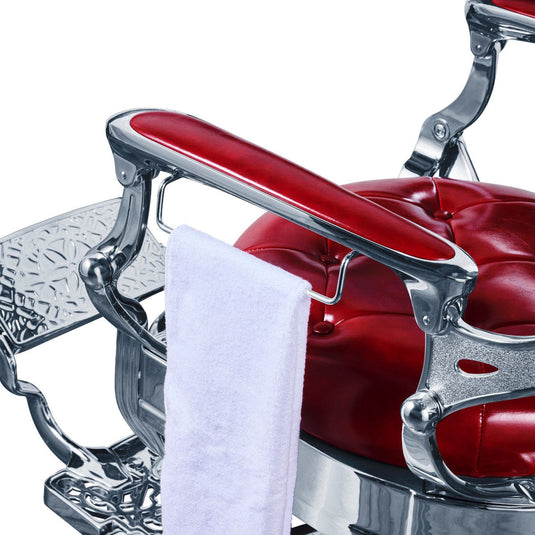 Vintage Red × Silver Frame