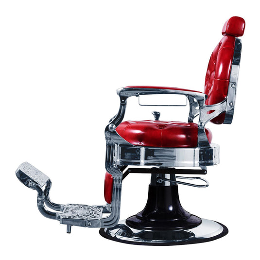 Vintage Red × Silver Frame