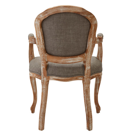Shabby Chic Styling Chair Luminous - Ash Brown
