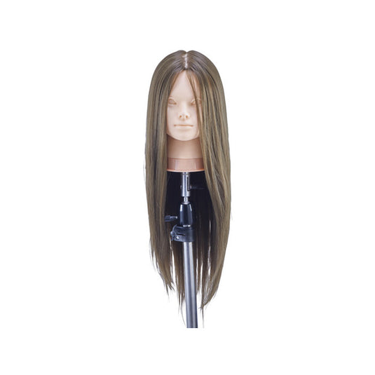 Mannequin Practice Head BG230 Light Ash (100% Heat-Resistant Fiber)