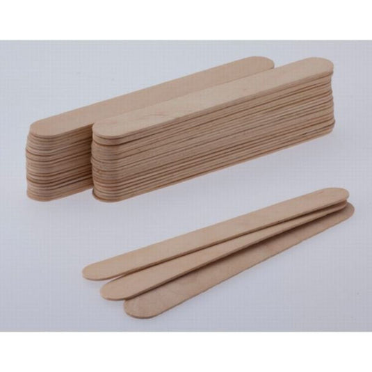 Wooden Spatula – Large (50 pcs / 18×150 mm)