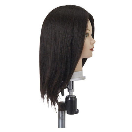 Mannequin Practice Head BG121 (Voluminous 100% Human Hair)