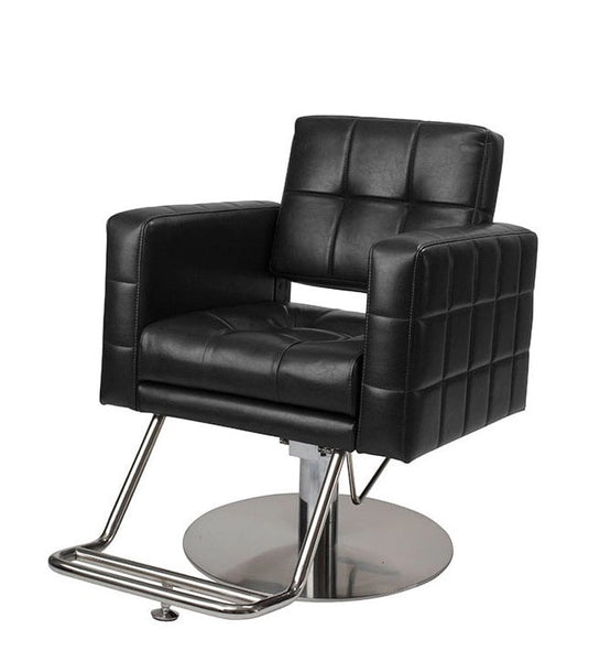 Luxury Styling Chair Cube II (HD-A-060D) – Available in 3 Colours & 8 Base Styles