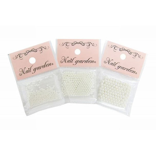 Nail Garden Spherical Pearl Stone Off-White (0.5g)