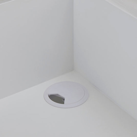 Shabby Chic Wooden Antique Register Counter VICTOIRE-900 Antique White