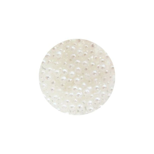 Nail Garden Spherical Pearl Stone Off-White (0.5g)