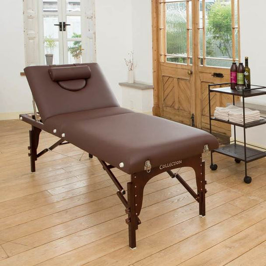 High Class Memory Foam Wooden Folding Reclining Bed 009SDX (2 color options)