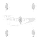 Clou Flat studs Leaf S 1.2x3mm 100 pcs