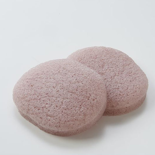 SMART COLLECTION  Konjac Sponge Lycopene (Coral Pink) Ingredient extracted from tomato Keeping your skin moist 2 pcs