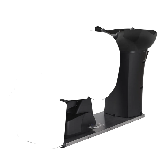 Relaxation Shampoo Unit RUBINO II (BASIC-R) (Made in Japan Faucet Set) - Available in 52 colors