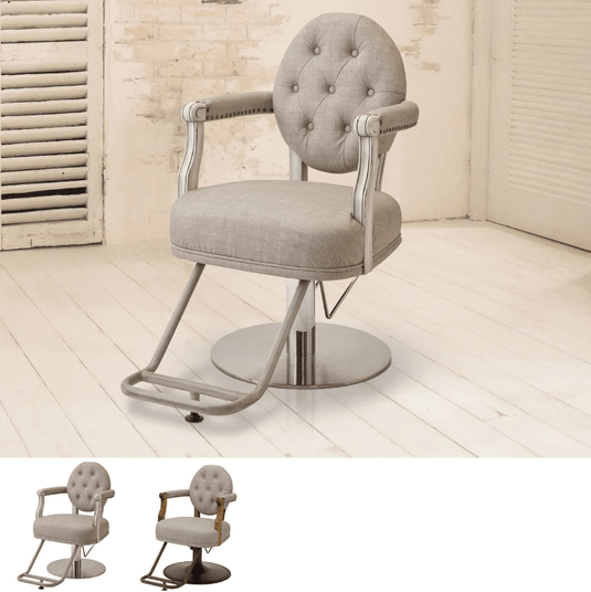 Shabby Chic Styling Chair Noe (2 colors + 8 base options)