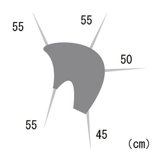 Mannequin Practice Head BG230 Light Ash (100% Heat-Resistant Fiber)