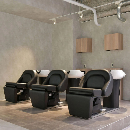 Relaxation Shampoo Unit RUBINO II (BASIC-R) (Made in Japan Faucet Set) - Available in 52 colors