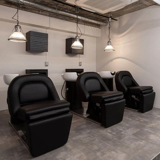 Relaxation Shampoo Unit RUBINO II (BASIC-R) (Made in Japan Faucet Set) - Available in 52 colors