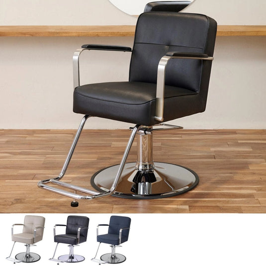 Styling chair CHELSEA – Available in 3 Colours & 8 Base Styles