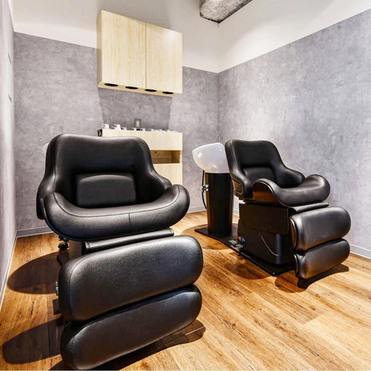 Relaxation Shampoo Unit SPAZIO II (BASIC) (Made in Japan Faucet Set) - Available in 3 Colors