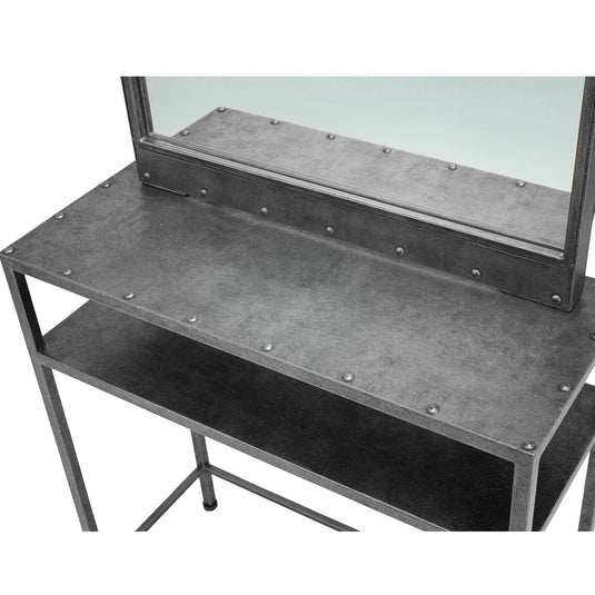 Antique Iron Dresser (Aged Finish) (Available in 2 Colors)