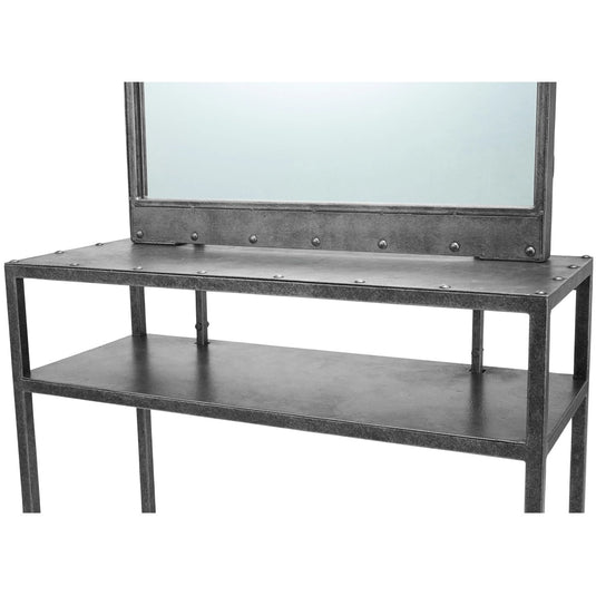 Antique Iron Dresser (Aged Finish) (Available in 2 Colors)