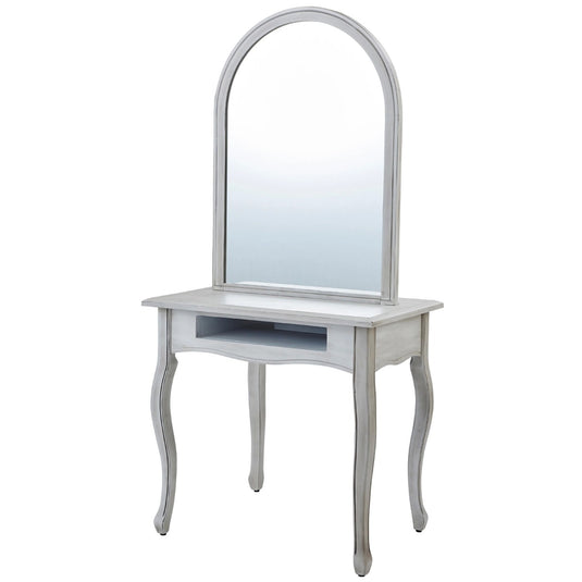 Shabby Chic Natural Wood Single-Sided Dresser MARIE II White