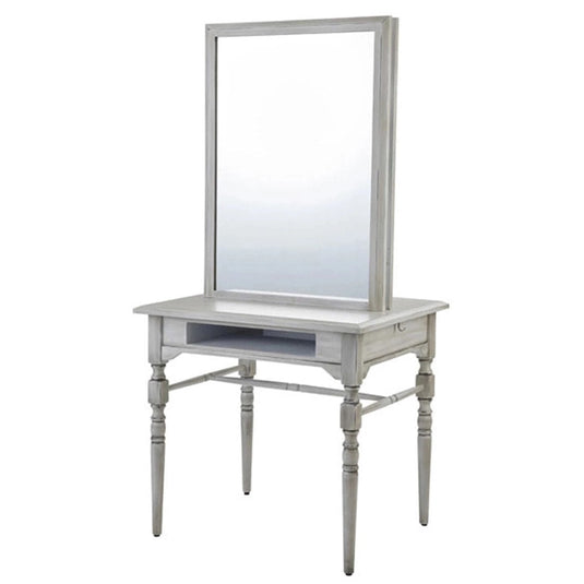 Shabby Chic Natural Wood Dresser Louis II Double Sided (Available in 2 Colors)