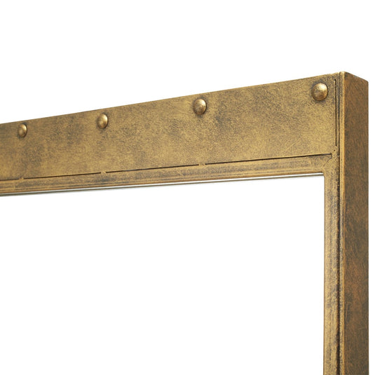 Antique Iron Dresser (Aged Finish) (Available in 2 Colors)