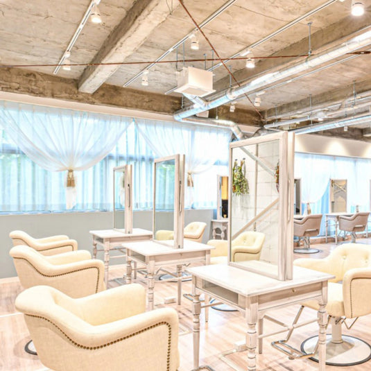 Shabby Chic Natural Wood Dresser Louis II Double Sided (Available in 2 Colors)