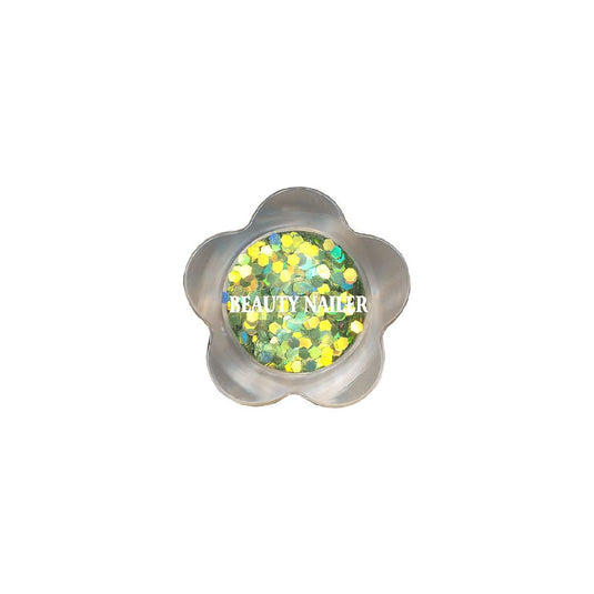 Beauty Nailer Hologram (Hexagon1.5mm/ 3mm)
