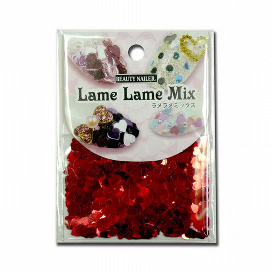 BEAUTY NAILER Lame Lame Mix (Heart) 1g
