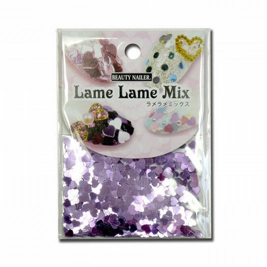 BEAUTY NAILER Lame Lame Mix (Heart) 1g
