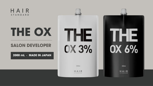Inside THE OX: HAIR STANDARD's Salon Developer in 6% and 3%