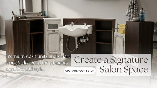 Salon Cabinets for Better Workflow: Storage and Setup Ideas for Shampoo Areas