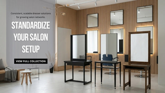 Salon Styling Mirror and Dresser Guide for Better First Impressions