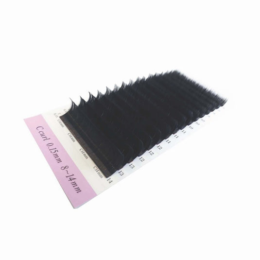 eye Boutique Flat Lash Matte Couture C Curl 0.15 thickness 11MM SINGLE