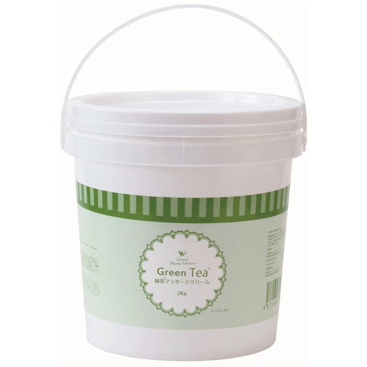 Natural Beauty Selection Green Tea Massage Cream 2kg – Professional Use