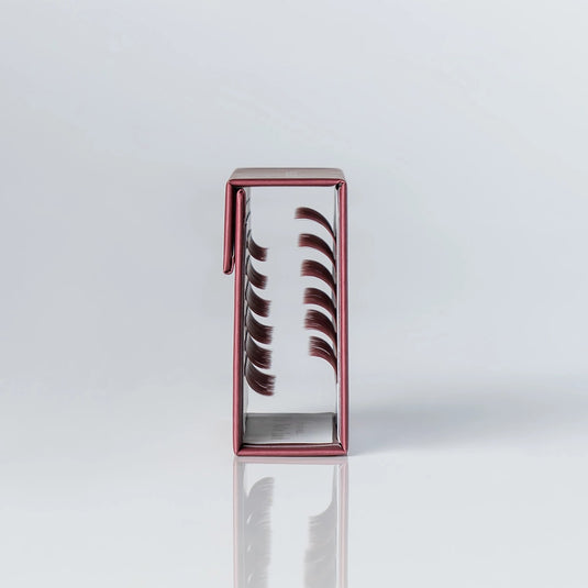 Flat Matte Lash Mauve Pink [J Curl Thickness 0.15 Length 7~15MIX]