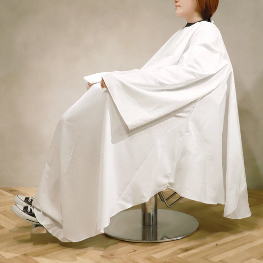 Anti-static reinforced cut cloth (fits snug around the neck)