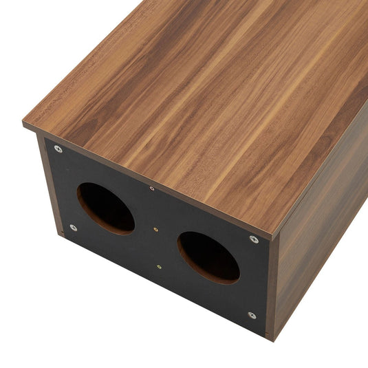 Woodgrain Back Shampoo Cabinet W420 (Upper Unit)