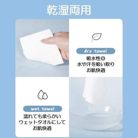 ITO Cleansing Towel – Box Type Refill (Approx. 200 × 200 mm / 25 Sheets × 4 Packs)