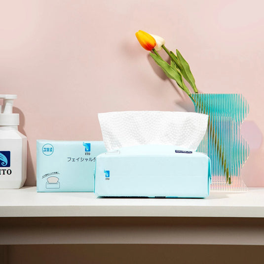 ITO Facial Towel (Approx. 200 × 185 mm / 60 Sheets)