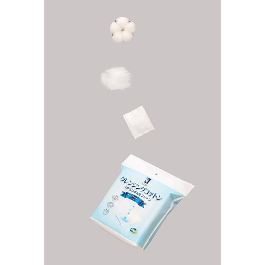 byITO Cleansing Cotton (Approx. 60 × 50 mm / 180 Sheets)