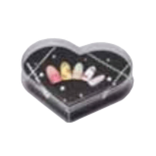 Tip Display Case Heart Black