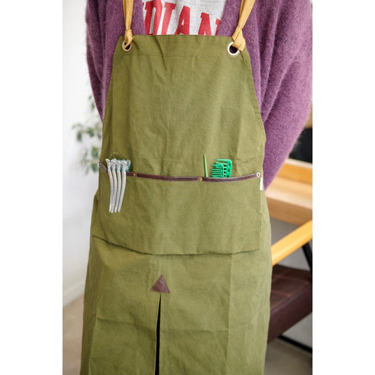 Salon Apron LOMALIA (Khaki)
