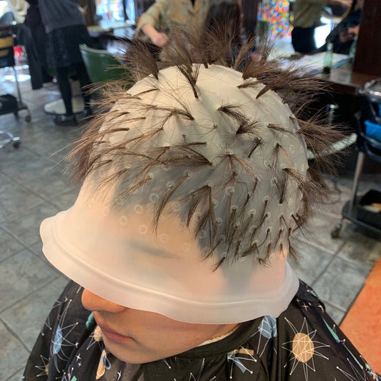 Mesh Color Silicone Cap