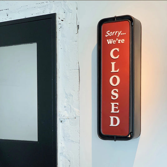 Wall-Mounted Spinner Sign (G965-1246BK)