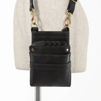 Black with Gold Hardware