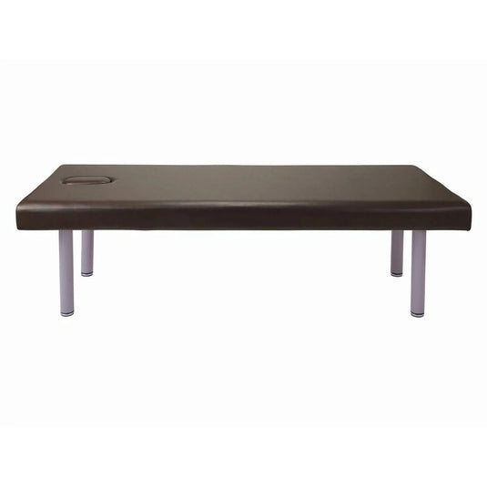 [High-Density Urethane] Wide Massage Bed W-5DX (With Face Hole) - Dark Brown L190 x W70 cm